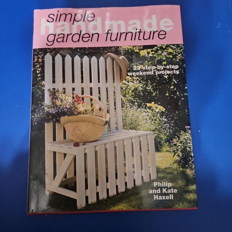 Simple Handmade Garden Furniture