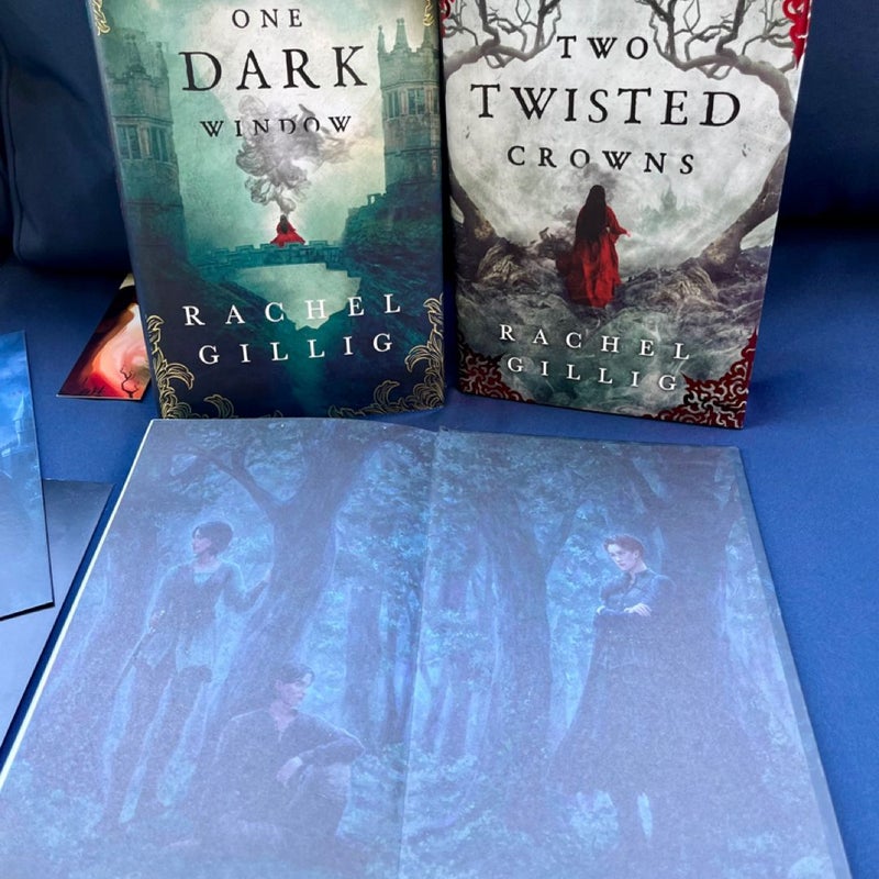 FAIRYLOOT One Dark Window & Two Twisted Crowns & Fairyloot Pin