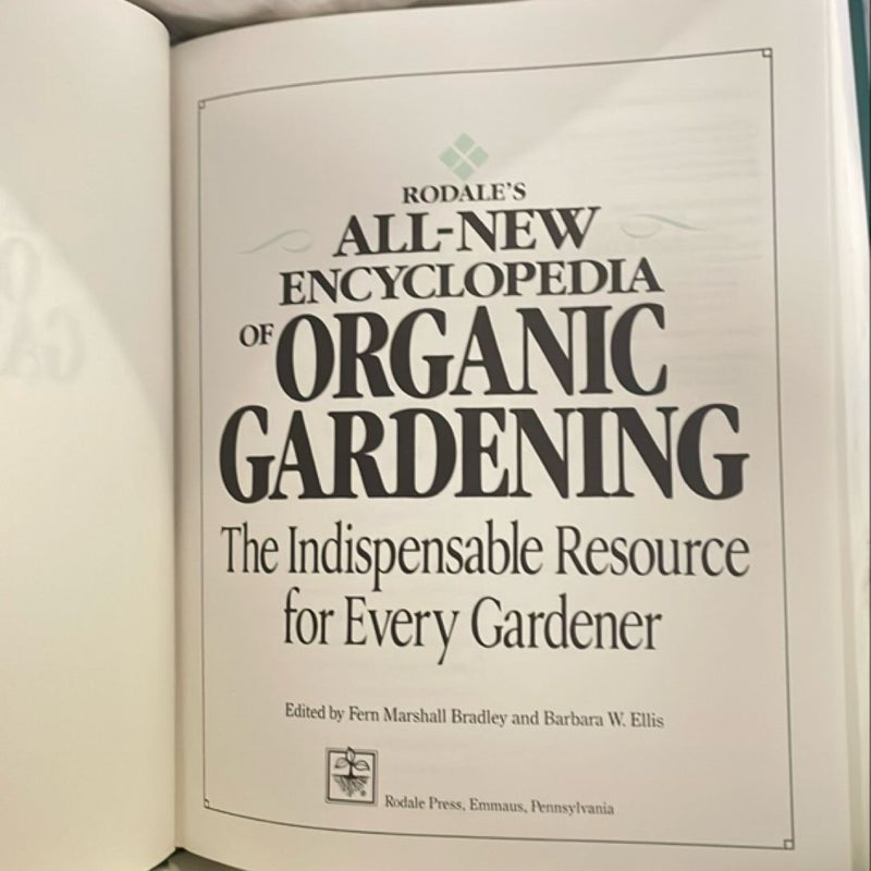 All-New Encyclopedia of Organic Gardening