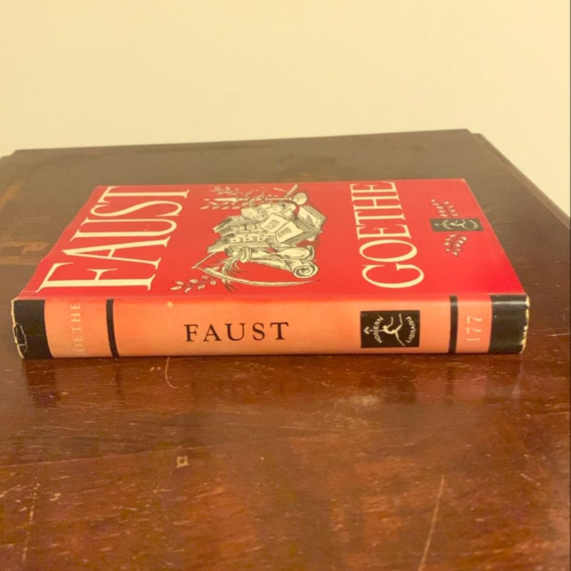 FAUST-  1950 Modern Library Hardcover!