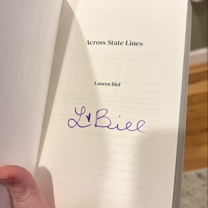 SIGNED Across State Lines