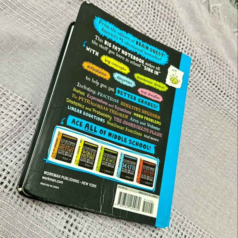 Everything You Need to Ace Math in One Big Fat Notebook
