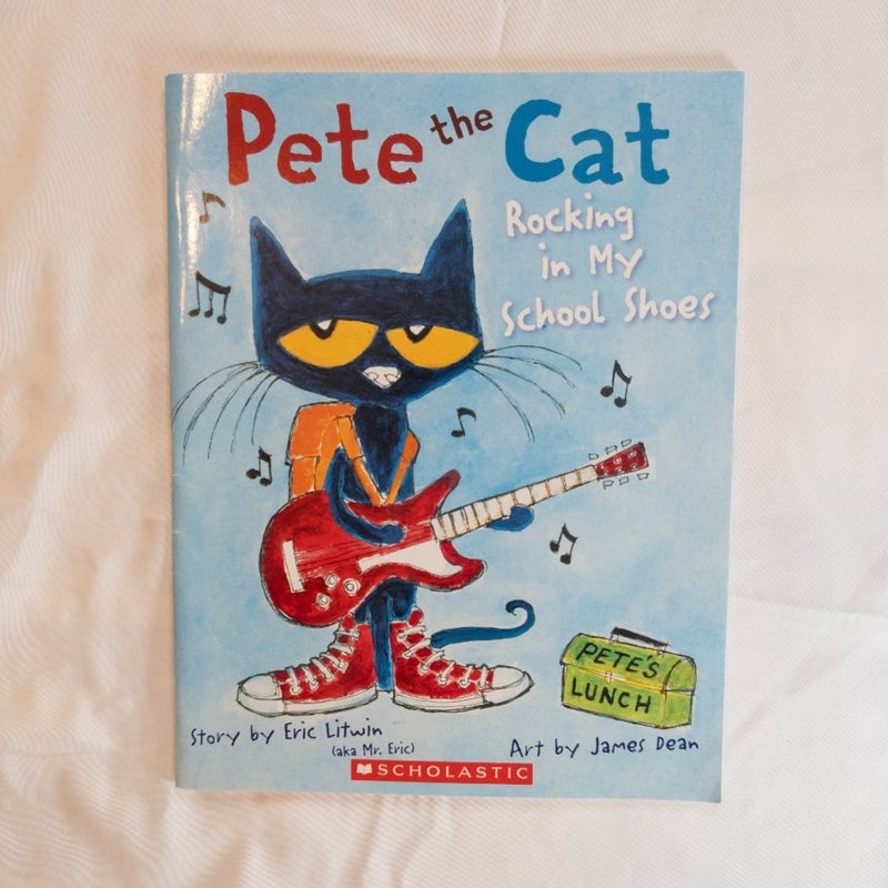 Pete the Cat Scholastic Book Lot Of 7 By James Dean