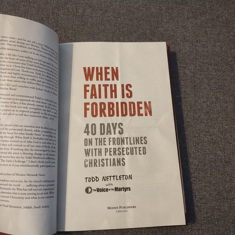 When Faith Is Forbidden