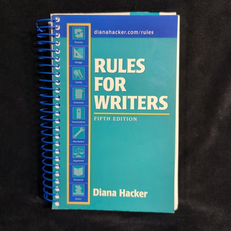 Rules for Writers