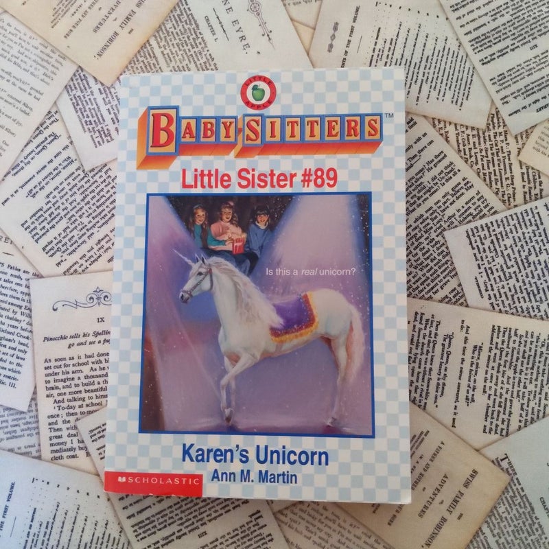 Baby-Sitters Little Sister #89: Karen's Unicorn