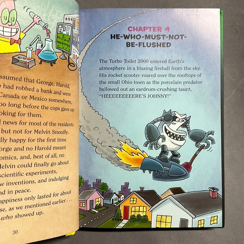 Captain Underpants and the Tyrannical Retaliation of the Turbo Toilet 2000: Color Edition (Captain Underpants #11)
