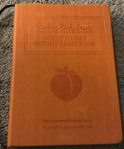 Peach Badass Body Goals Journal (now firm price)