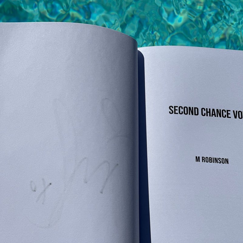 SIGNED by hand Special Edition SECOND CHANCE VOW