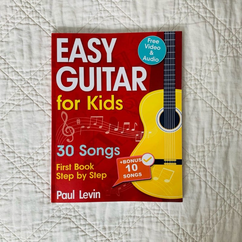 Easy Guitar Lessons for Kids + Video