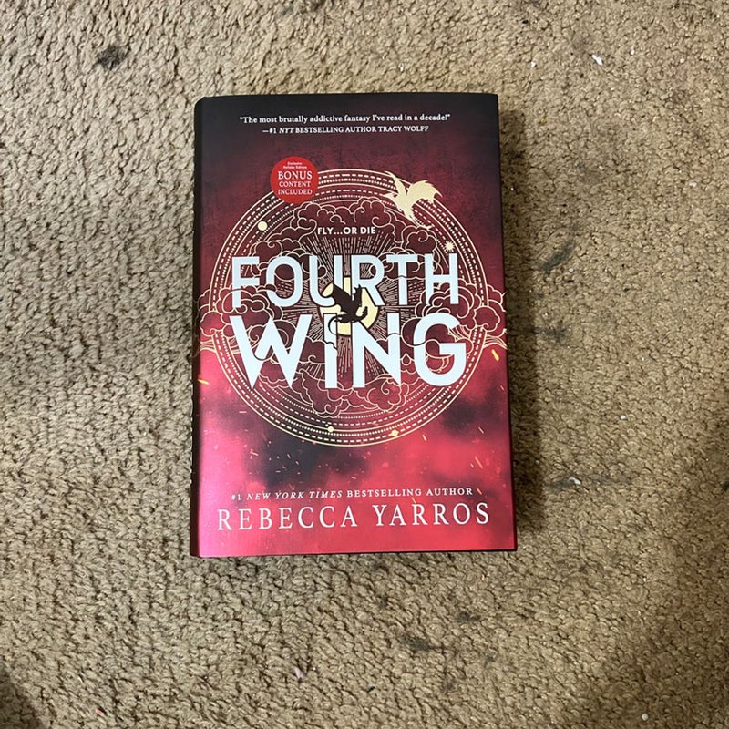 Fourth Wing Special Edition by Rebecca Yarros, Hardcover