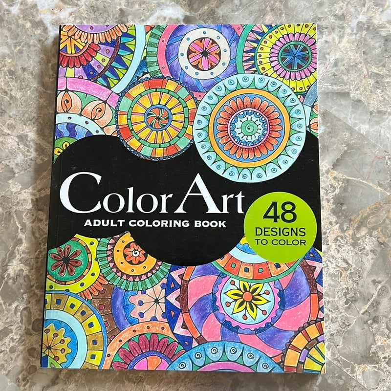 Color Art Adult Coloring Book