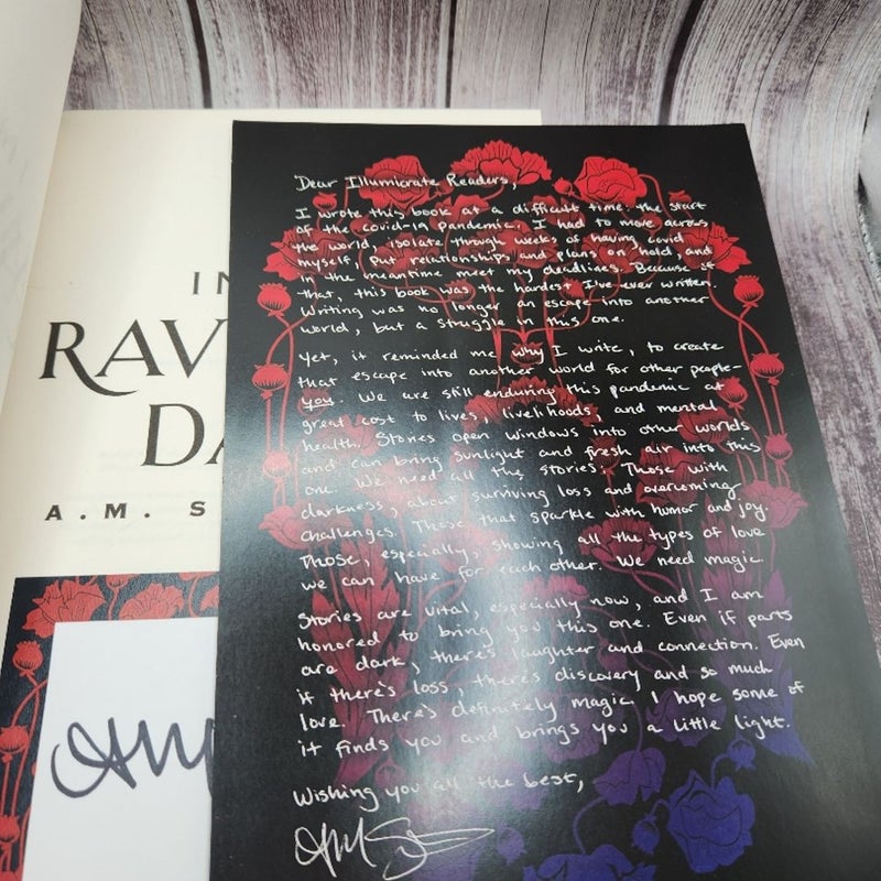 Illumicrate Signed Special Edition - In the Ravenous Dark - A.M. Strickland