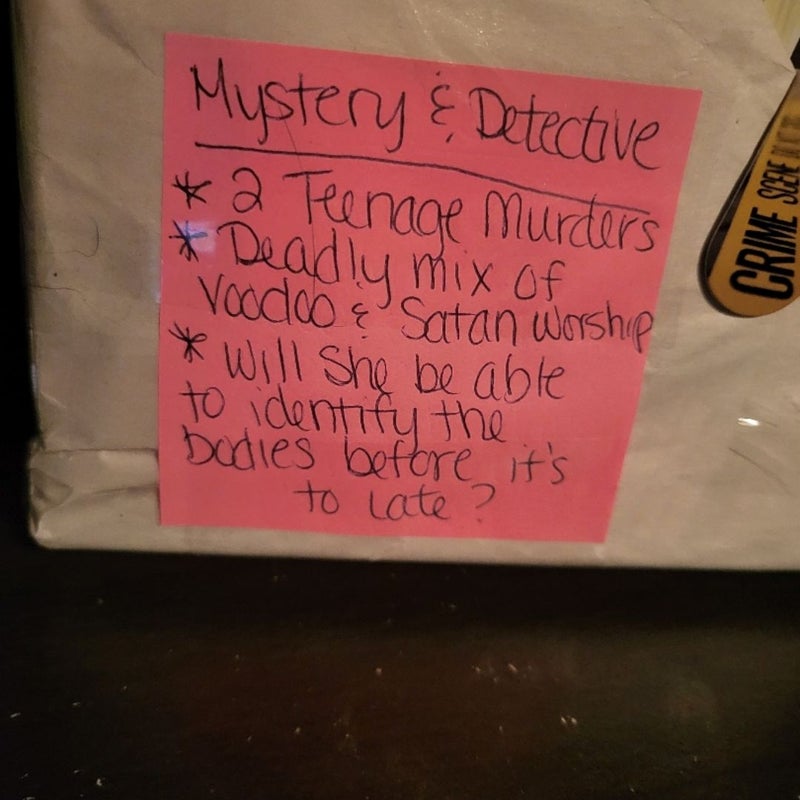 HARDCOVER Mystery/Detective Blind Date With A Book