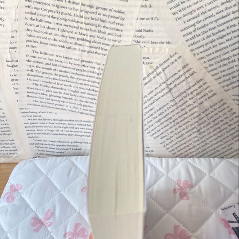 Reserved for Kari!  Art of Convenience + handmade bookmark 