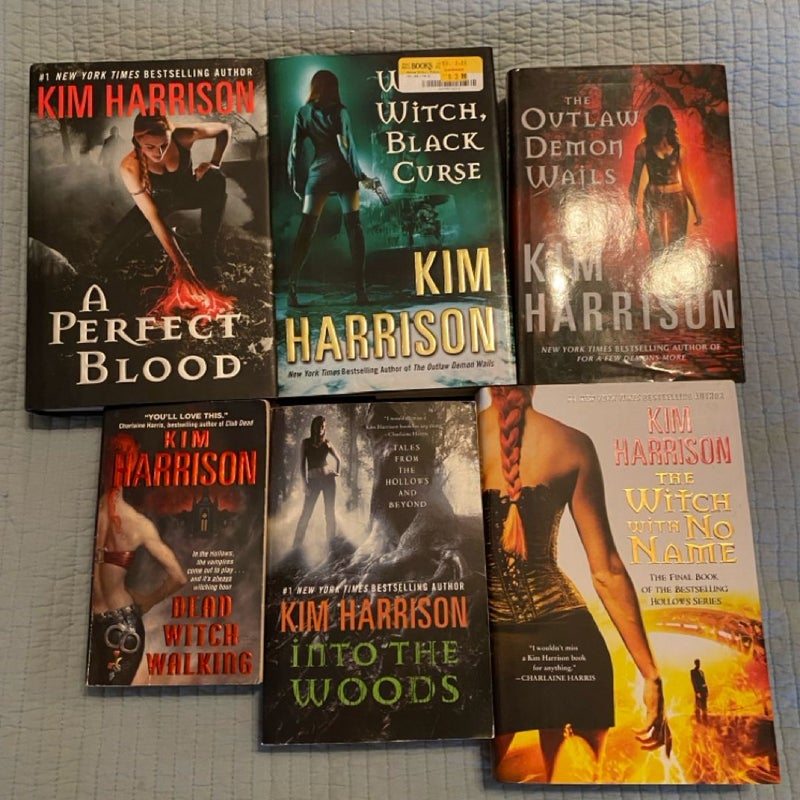 6 Kim Harrison Books