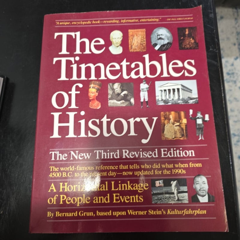 The Timetables of History