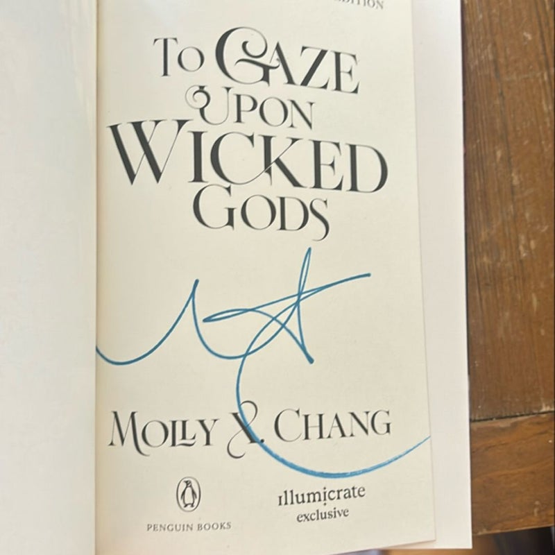 To Gaze upon Wicked Gods (Illumicrate edition, signed)