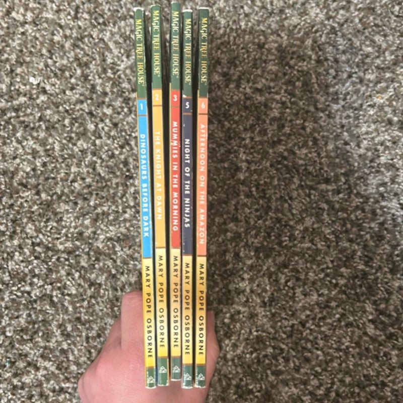 Magic Tree House 1,2,3,5,6