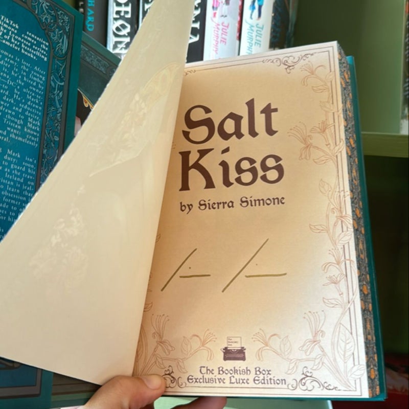 Salt Kiss SIGNED BOOKISH BOX