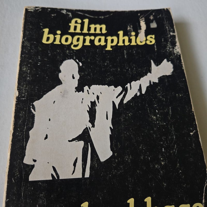 Film Biographies Stan Brakhage paperback 1979 second edition VG