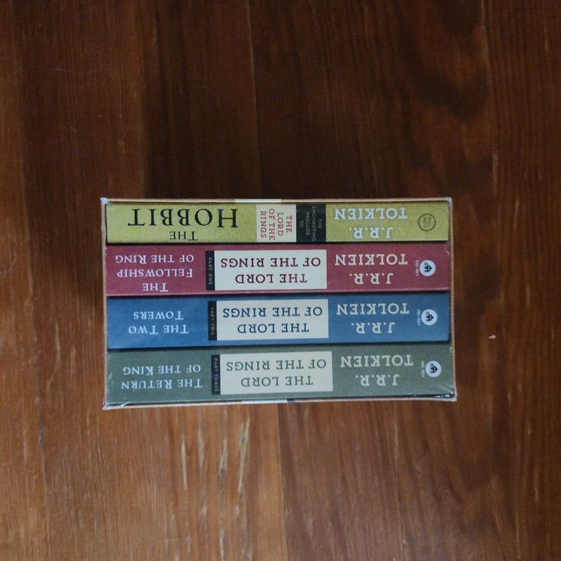 J. R. R. Tolkien 4-Book Boxed Set: the Hobbit and the Lord of the Rings