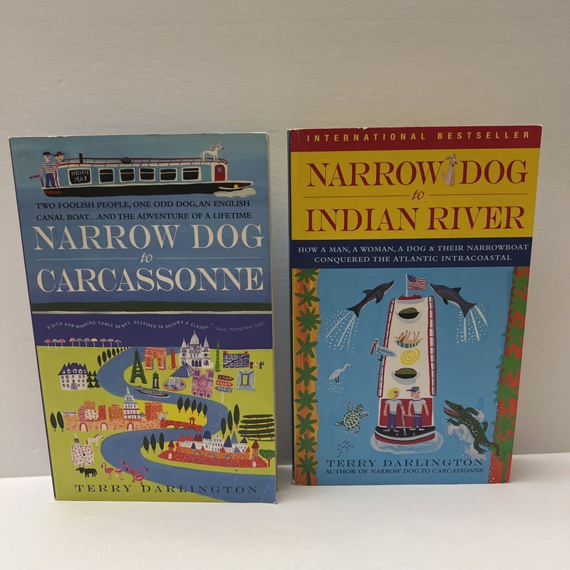 Narrow Dog (2 Book) Bundle: Narrow Dog of Carcassone & Narrow Dog to Indian River 