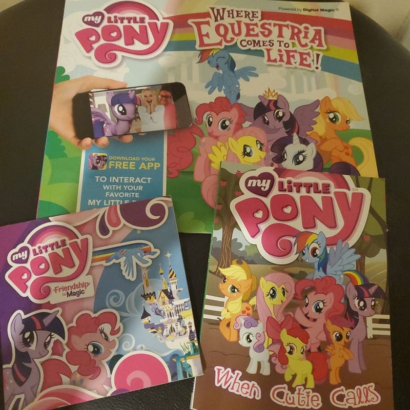 My Little Pony book lot