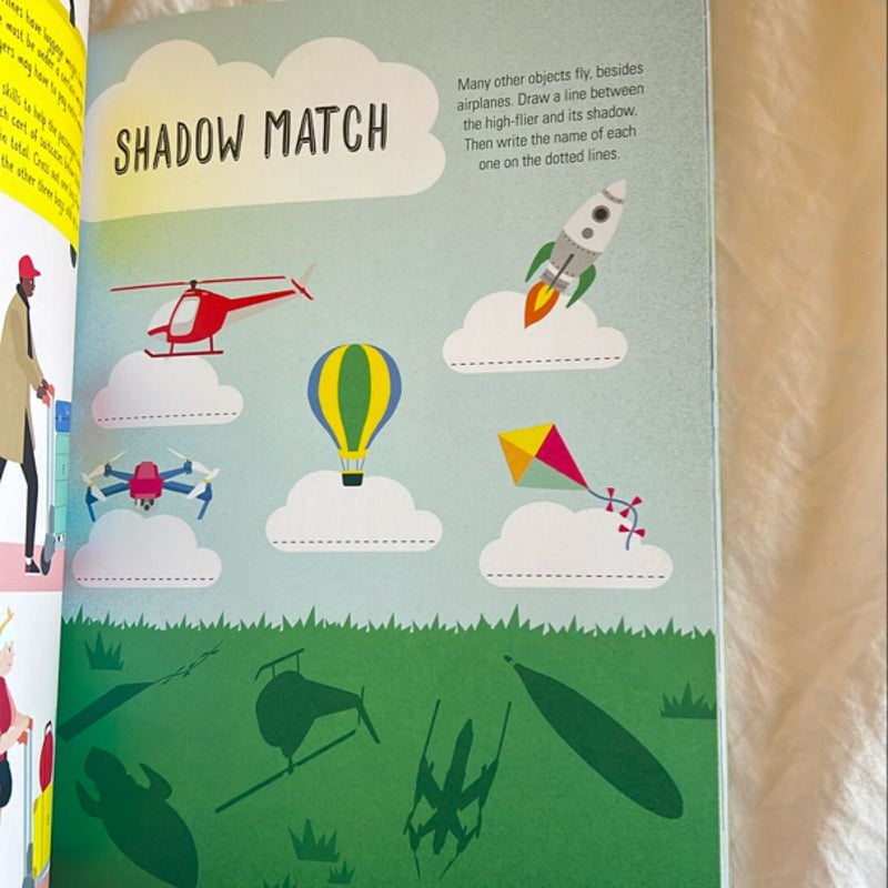 On the Plane Activity Book