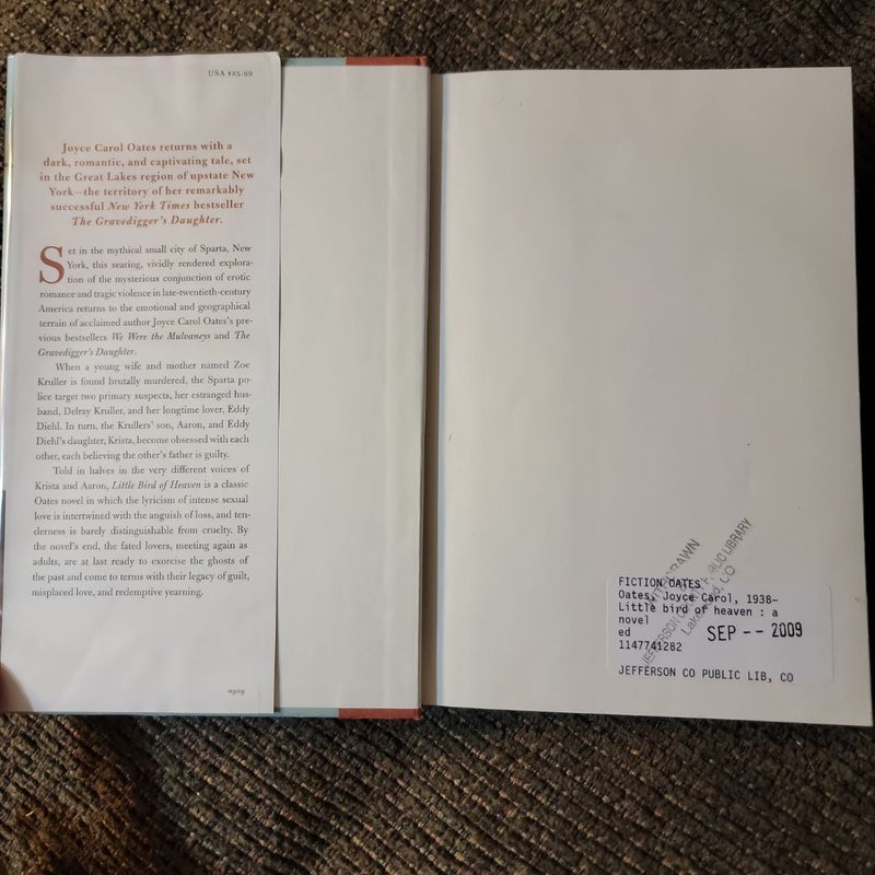 Little Bird of Heaven (Library Copy First Edition)