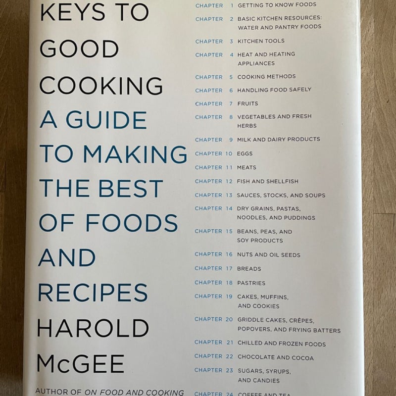 Keys to Good Cooking