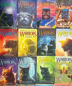 Huge Lot of 20 Warriors (Cat) Series by Erin Hunter