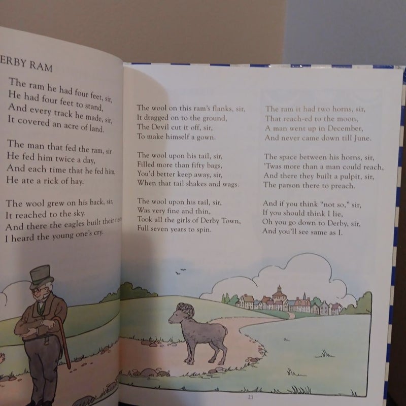 The Real Mother Goose Book of American Rhymes E1