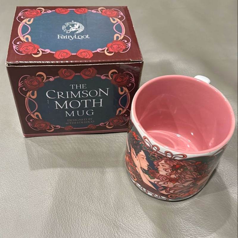 The Crimson Moth Mug-Fairyloot