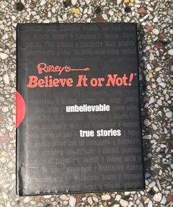 Ripleys Believe It or Not unbelievable true stories