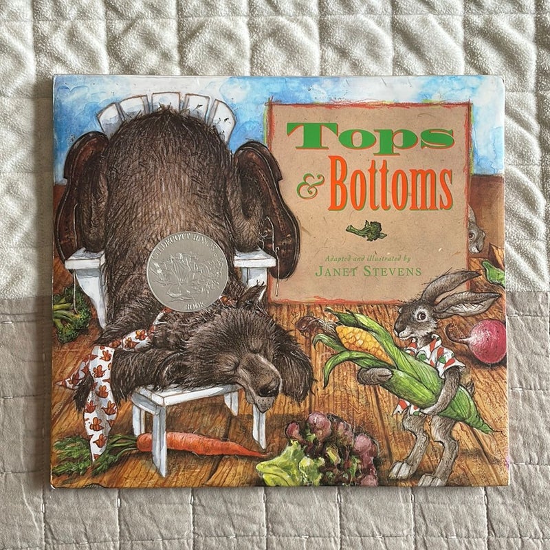 Tops and Bottoms SIGNED by Janet Stevens, Hardcover