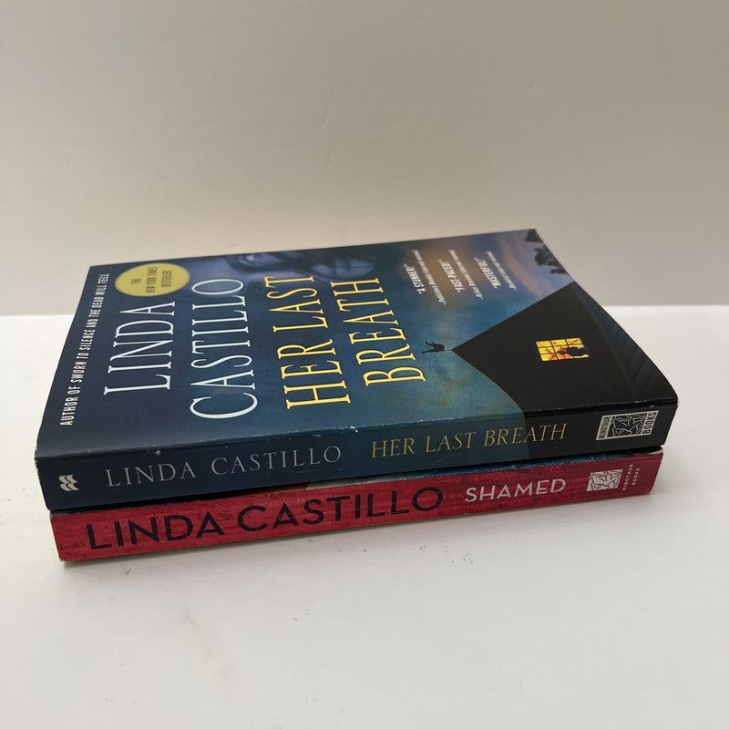 Linda Castillo (2 Book) Bundle: Her Last Breath & Shammed