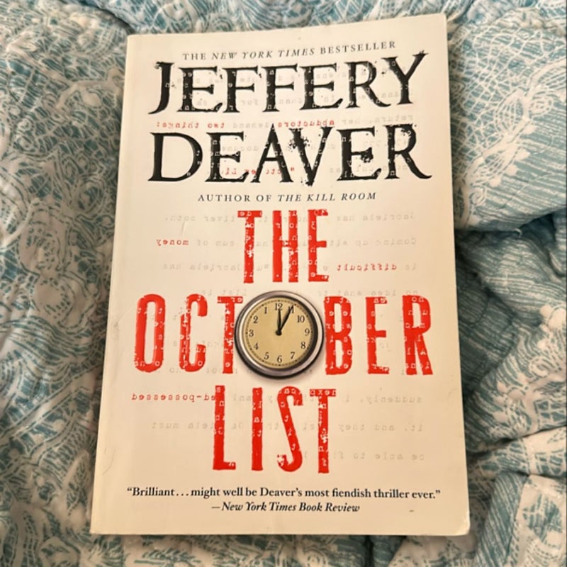 The October List