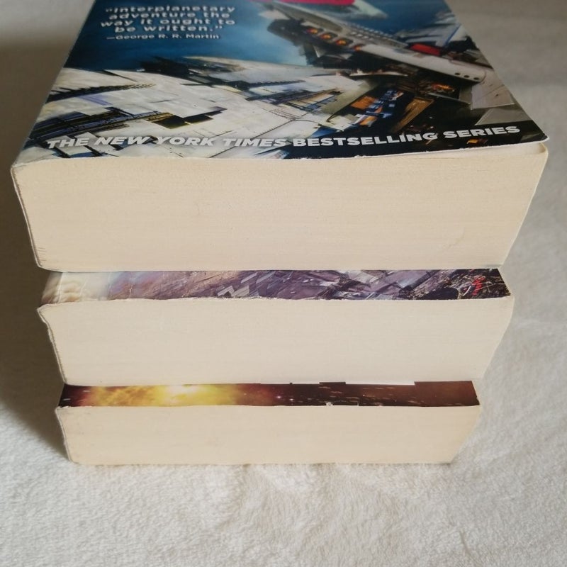 The Expanse 1-3 Leviathan Wakes, Caliban's War, Abaddon's Gate