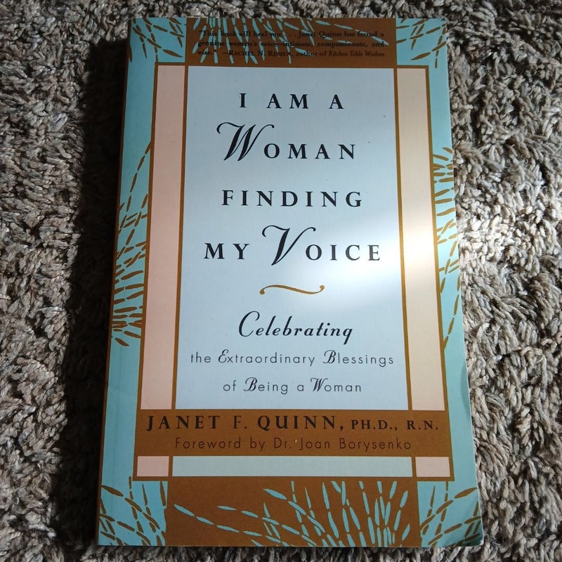 I Am a Woman Finding My Voice