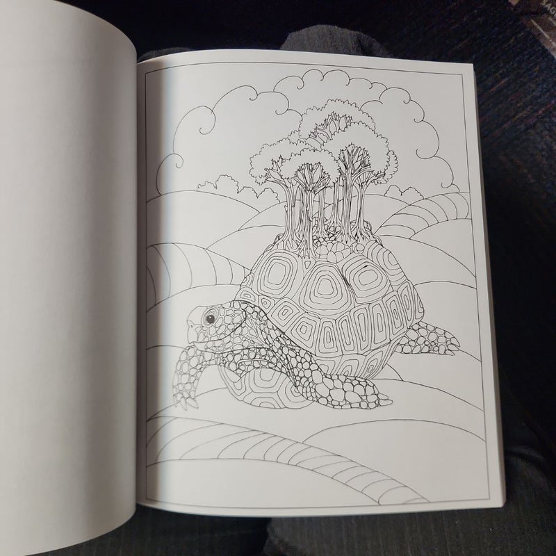 Zendoodle Coloring: Fantastic Creatures