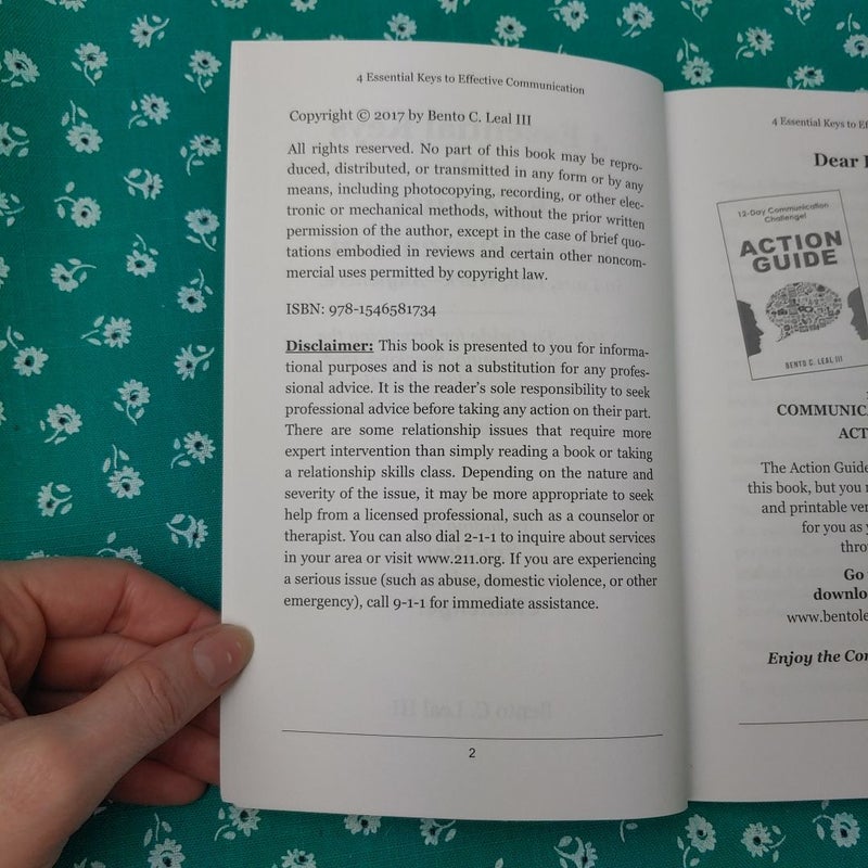 4 Essential Keys to Effective Communication in Love, Life, Work--Anywhere!