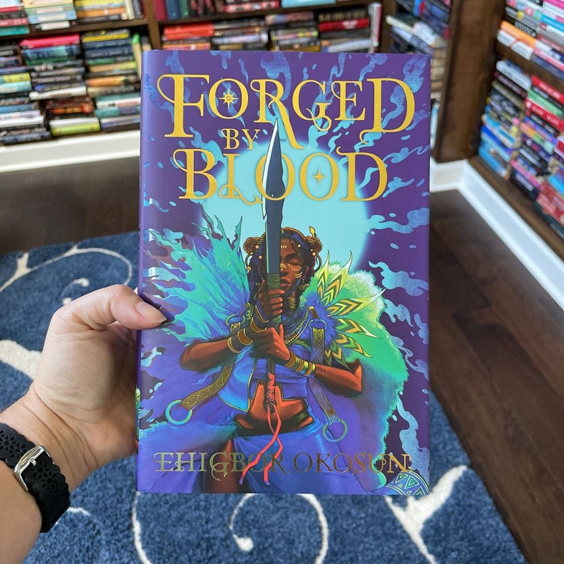 Fairyloot Signed Sprayed Edges edition - Forged by Blood