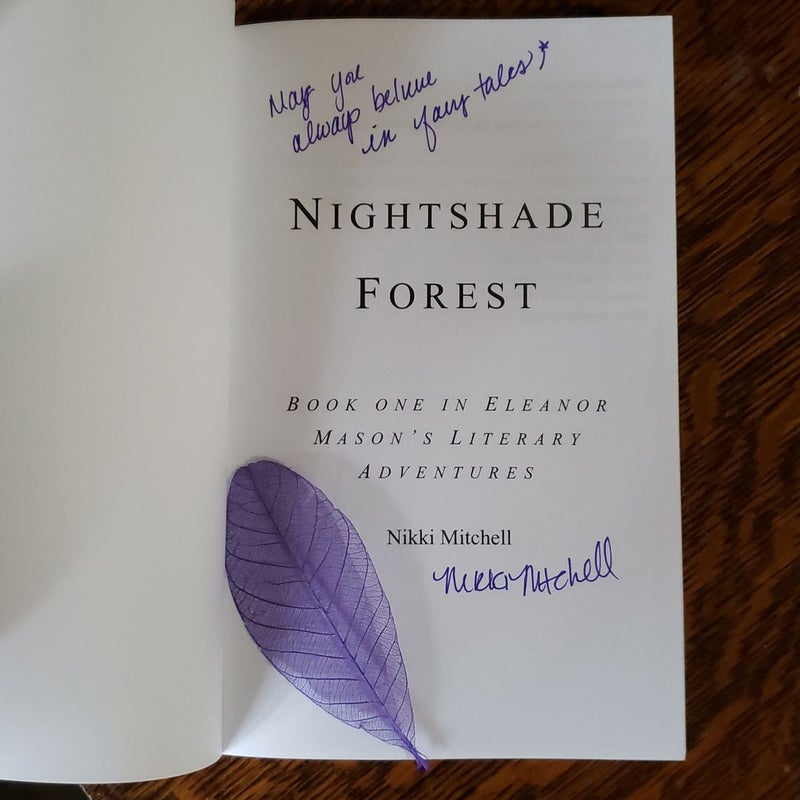 Nightshade Forest ⭐Signed First Edition⭐