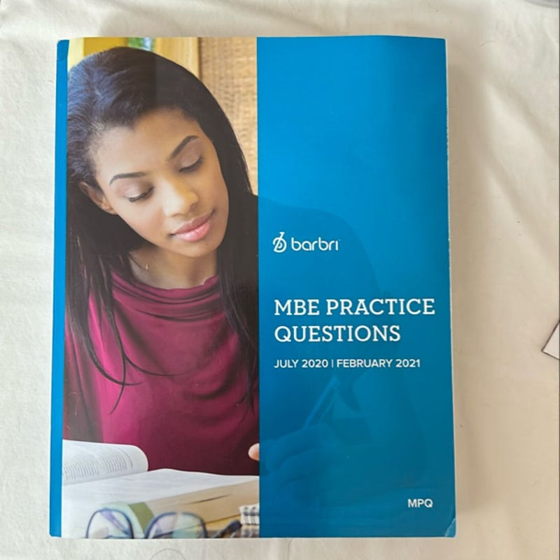 Inc. Staff of Barbri Multistate Performance Test Workbook July 2020 | February 2021 MPT