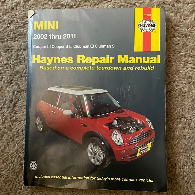Haynes Manual Mini 2002 - 2011