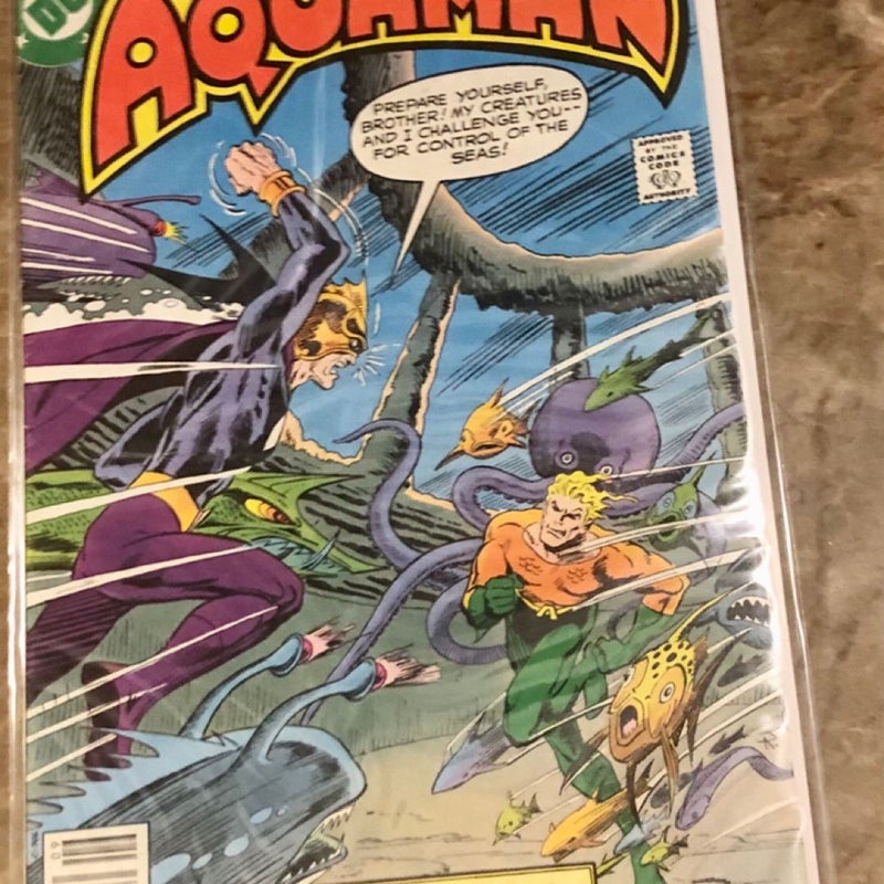 Aquaman #63 DC 1978 Ocean Master Appearance Newsstand Vintage Comic book