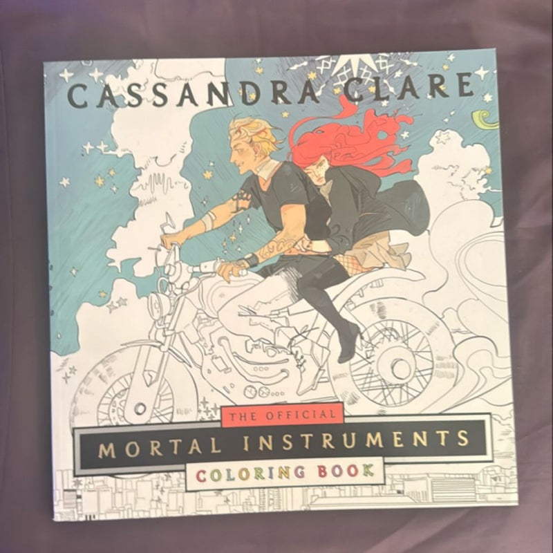 The Official Mortal Instruments Coloring Book