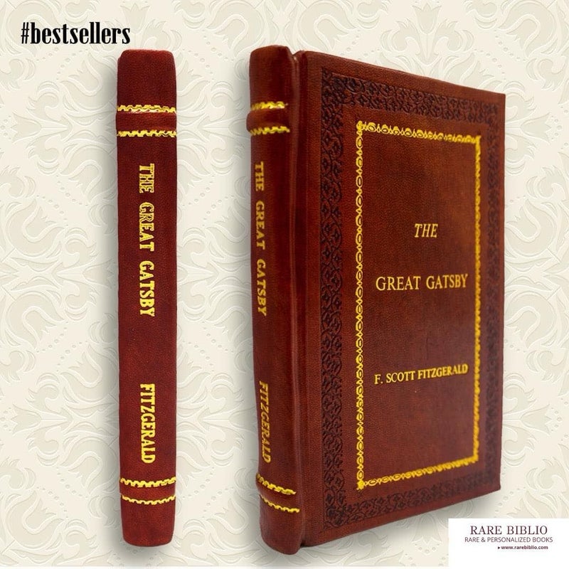 The Great Gatsby By F. Scott Fitzgerald Leather -Bound Edition