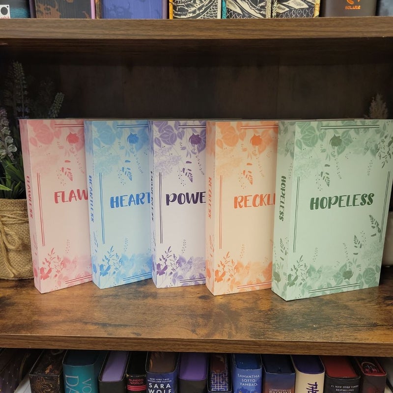 Chestnut Springs complete series with custom dust jackets!